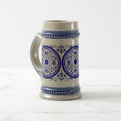 Chope À Bière Art Stein inspiré de Delft (Devant gauche)