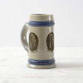 Chope À Bière Assyrian ( SARGON )Mug (Devant gauche)