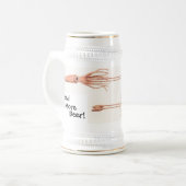 Chope À Bière Atteinte de 2 calmars géants (Devant gauche)