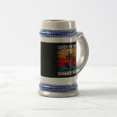 Chope À Bière Attraper Les Vibes D'Été De La Vague (Devant droit)
