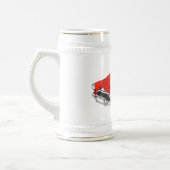 Chope À Bière Automobile classique rouge 1948 (Gauche)