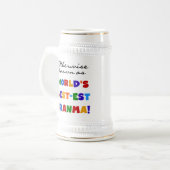 Chope À Bière Autrement connu comme cadeaux de Meilleur-est (Devant gauche)