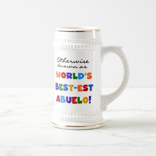 Chope À Bière Autrement connu comme le meilleur cadeau d'Abuelo (Droite)