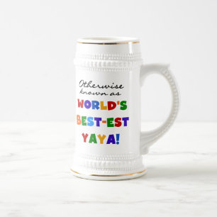 Chope À Bière Autres T-shirts et cadeaux Yaya les plus connus