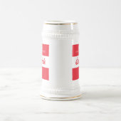 Chope À Bière Autriche Fête de l'Indépendance drapeau national a (Centre)