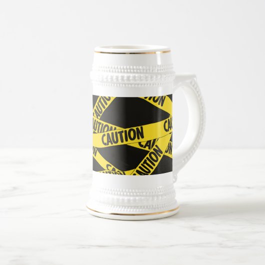 Chope À Bière Avertissement (Devant droit)