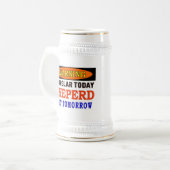 CHOPE À BIÈRE AVERTISSEMENT SHEPERD (Devant gauche)