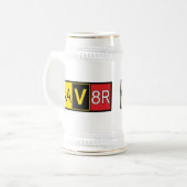 Chope À Bière Aviateur - AV8R - (Devant gauche)