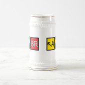 Chope À Bière Aviateur - AV8R - (Centre)