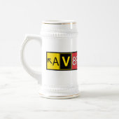Chope À Bière Aviateur - AV8R - (Gauche)