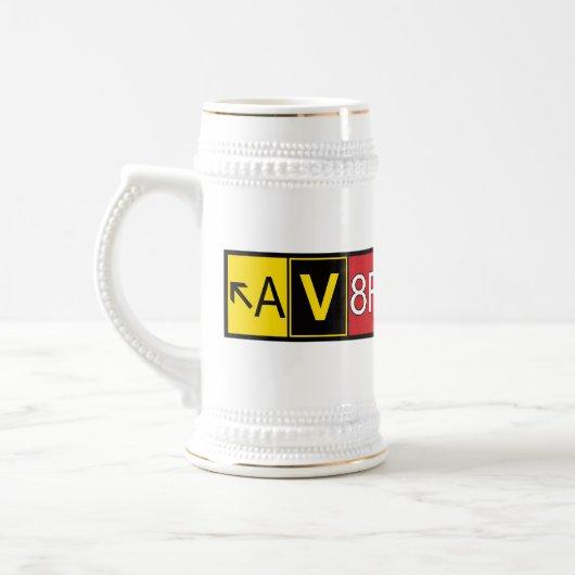 Chope À Bière Aviateur - AV8R - (Gauche)