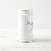 Chope À Bière Avion-couleur de combattant de Spitfire de 1936 (Centre)