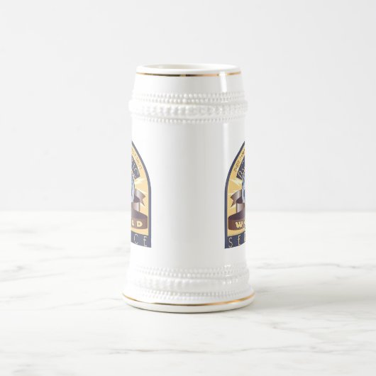 Chope À Bière AWS Stein, 22 oz (Centre)