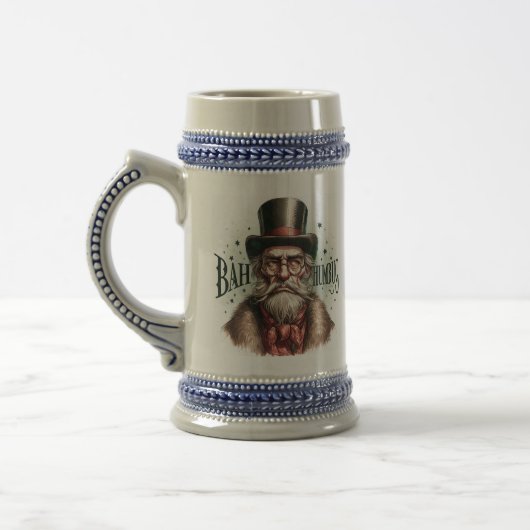Chope À Bière Ba Humbug Scrooge Christmas Stein (Gauche)