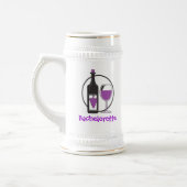 Chope À Bière Bachelorette Parti vin rouge (Gauche)