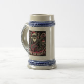 Chope À Bière Balancer autour du pull moche, (Devant gauche)