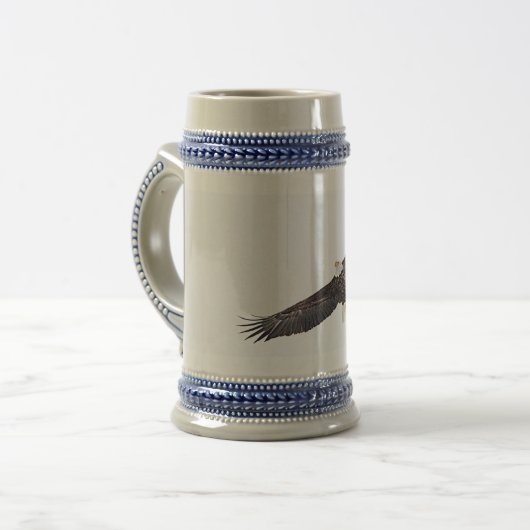 Chope À Bière Bald Eagle en vol (Devant gauche)