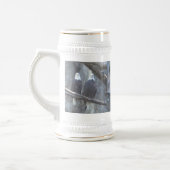 Chope À Bière Bald Eagle stein/mug (Gauche)
