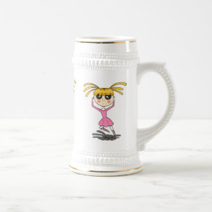 Chope À Bière Ballerina Stein