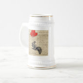 Chope À Bière Ballons d'écureuil et de coeur (Devant gauche)
