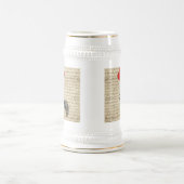 Chope À Bière Ballons d'écureuil et de coeur (Centre)