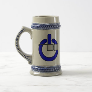 Chope À Bière Ballot il vers le haut de Stein