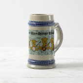 CHOPE À BIÈRE BANDE BLUEGRASS-MUG (Devant droit)