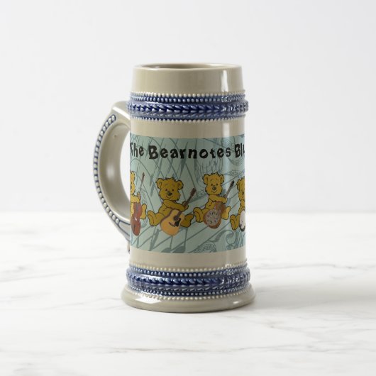 CHOPE À BIÈRE BANDE BLUEGRASS-MUG (Devant gauche)