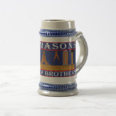 Chope À Bière Bande des frères. Les franc-maçons (Devant droit)