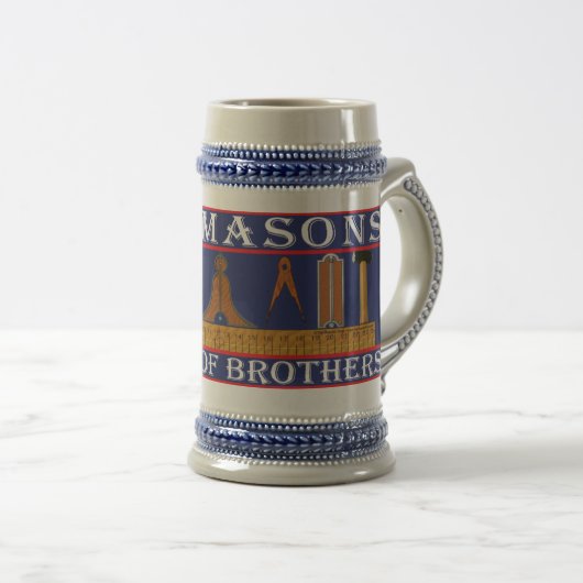Chope À Bière Bande des frères. Les franc-maçons (Devant droit)
