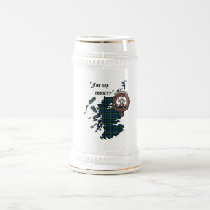 Chope À Bière Bannerman Clan Badge Stein