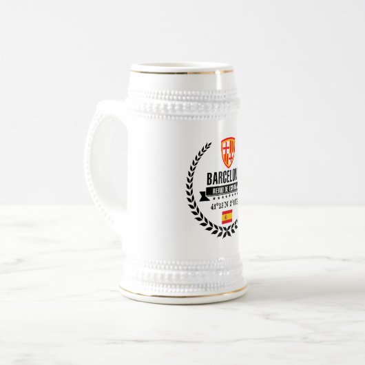 Chope À Bière Barcelone (Devant gauche)