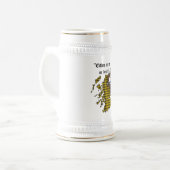 Chope À Bière Barclay Clan Badge Stein (Devant gauche)