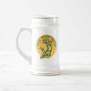 Chope À Bière Basketball Slam Dunk Design Vintage