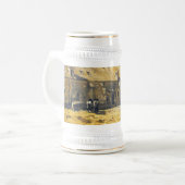 Chope À Bière Basse cour chez Chailly - Claude Monet (Devant gauche)