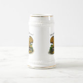 Chope À Bière Bat d'Halloween mignonne (Centre)