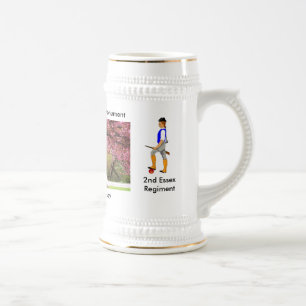 Chope À Bière Bataille de deuxième rivière Stein