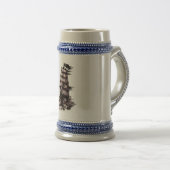 Chope À Bière Bateau de pirate (Devant droit)