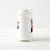 Chope À Bière Beau canard à bois mâle dans les bois (Centre)