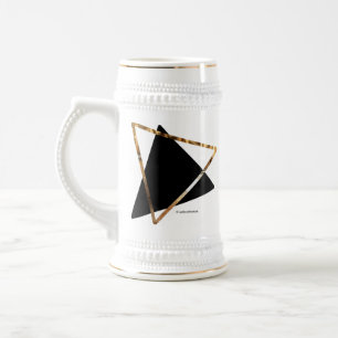 Chope À Bière Beau canard éponge à l'étang de l'Eurasie