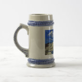 Chope À Bière Beau pays sur un stein (Gauche)