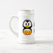 Chope À Bière bébé pingouin tux stein (Gauche)