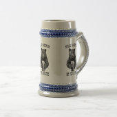 Chope À Bière Beer Lover Bonjour Darkness Mon Vieux Ami (Devant droit)