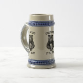 Chope À Bière Beer Lover Bonjour Darkness Mon Vieux Ami (Devant gauche)