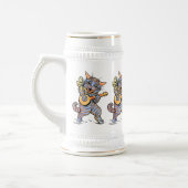 Chope À Bière Beer Stein : Chats musicaux de Louis Wain (Gauche)