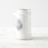 Chope À Bière Belle, Dreamy et Serene Snowy Owl (Devant gauche)