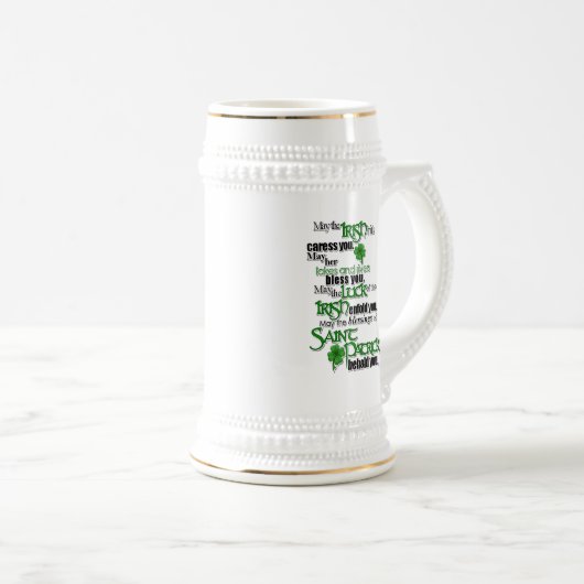 Chope À Bière Bénédiction De Saint Patrick (Devant droit)