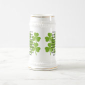 Chope À Bière Bénédiction Mariage irlandaise - Customisée (Centre)