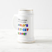 Chope À Bière Beppe le plus connu (Devant gauche)