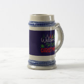 Chope À Bière Bienvenue Noël-84964 (Devant droit)
